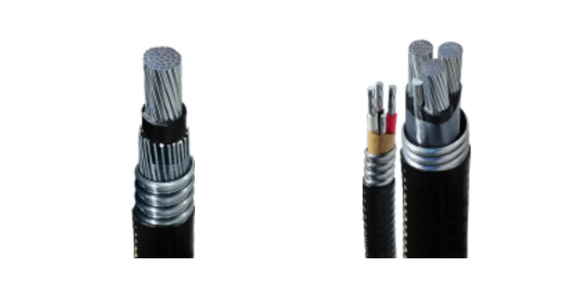 ACWU90铝合金连锁铠装电缆