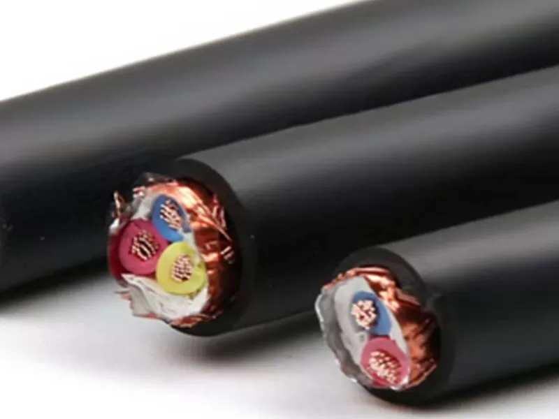 RVVP铜芯PVC绝缘护套编织屏蔽软电缆