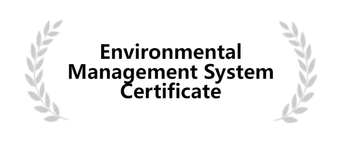环境管理体系证书