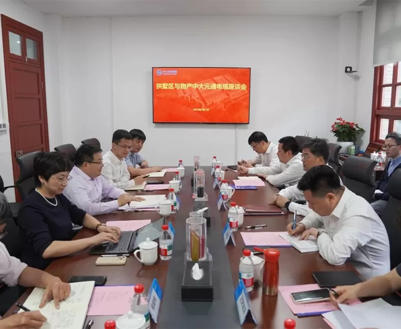 政企携手共谱新篇｜政企座谈会为物产中大元通电缆有限公司发展注入强劲动力