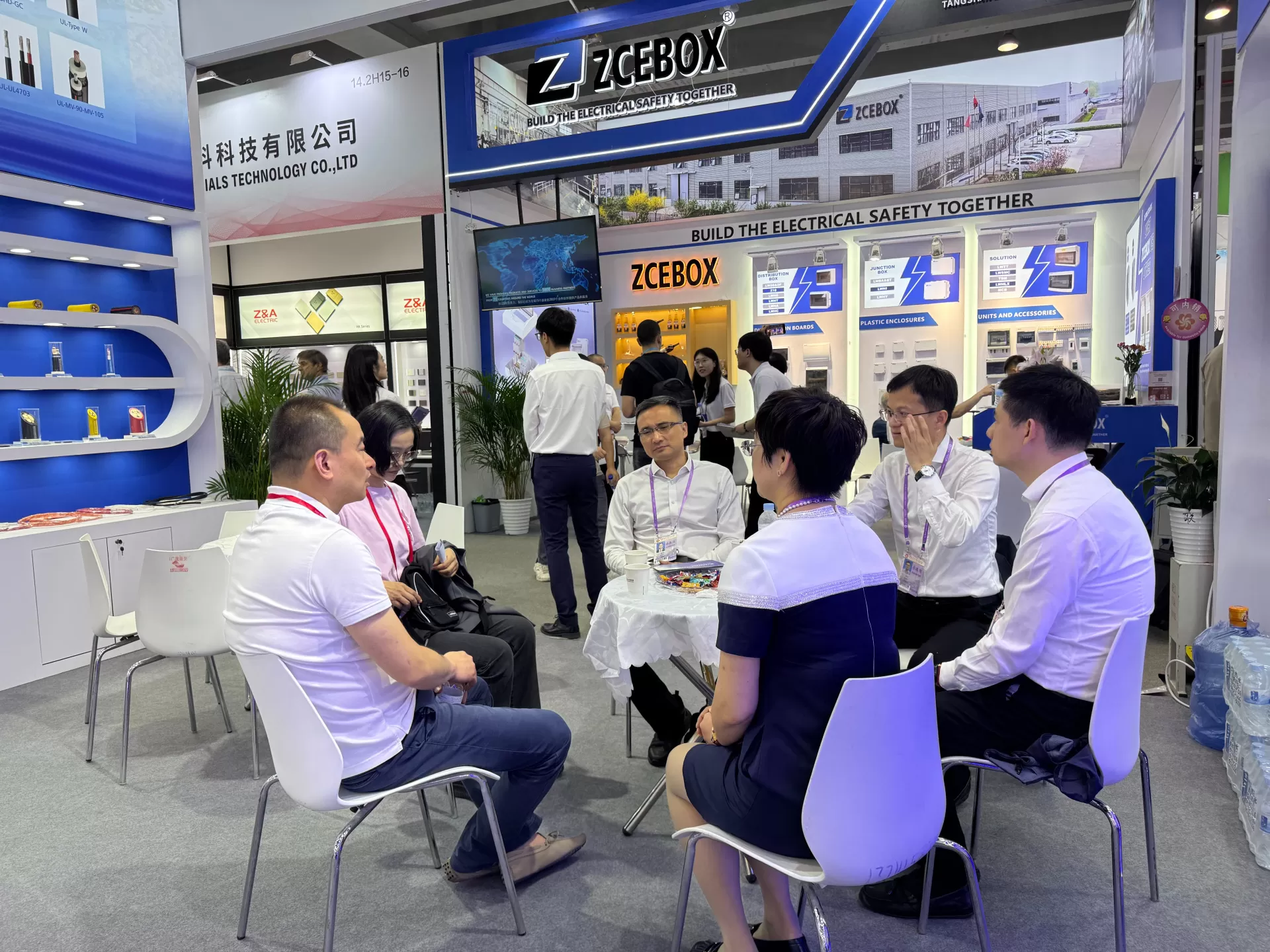 物产中大元通电缆有限公司第137届广交会现场